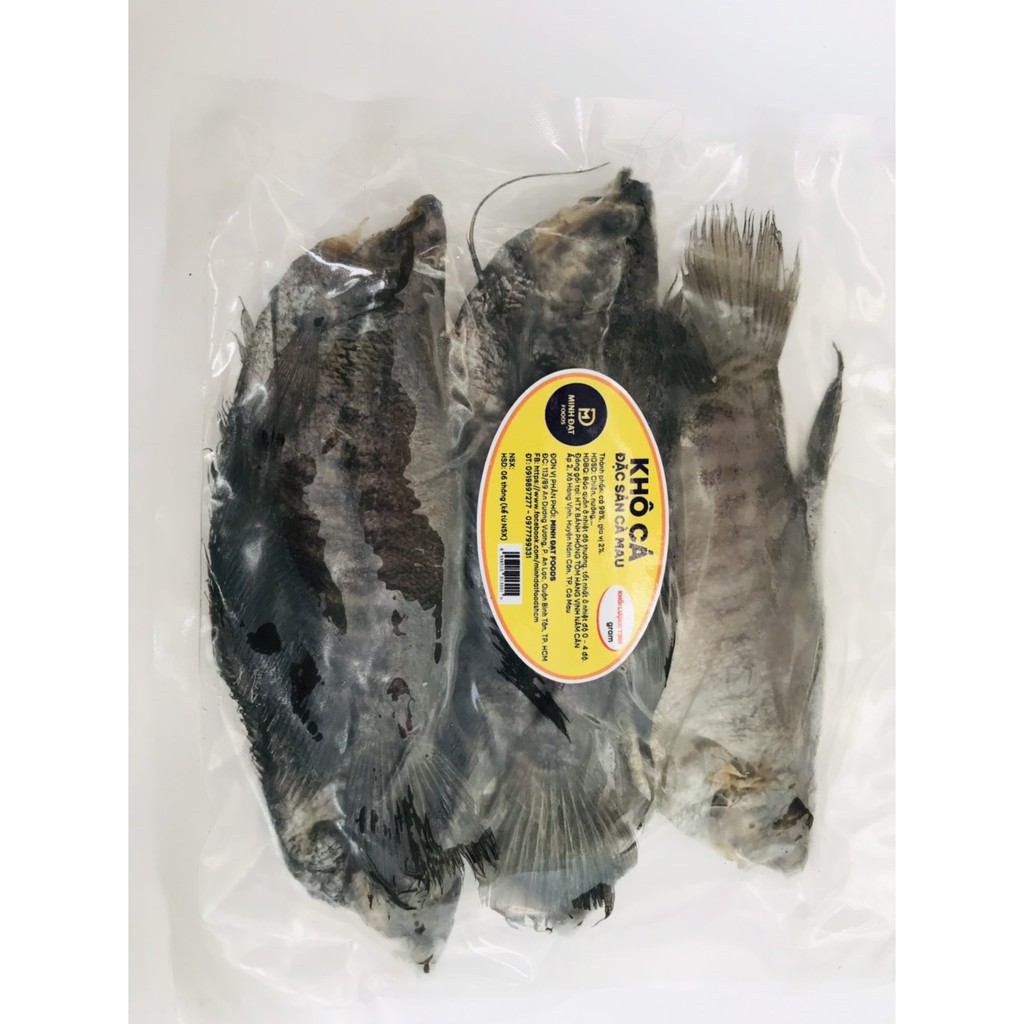 Khô Cá Sặc Bổi Vừa Ăn, Chắc Thịt, Béo MINH ĐẠT FOODS Đặc Sản Cà Mau - Phơi Trên 3 Nắng