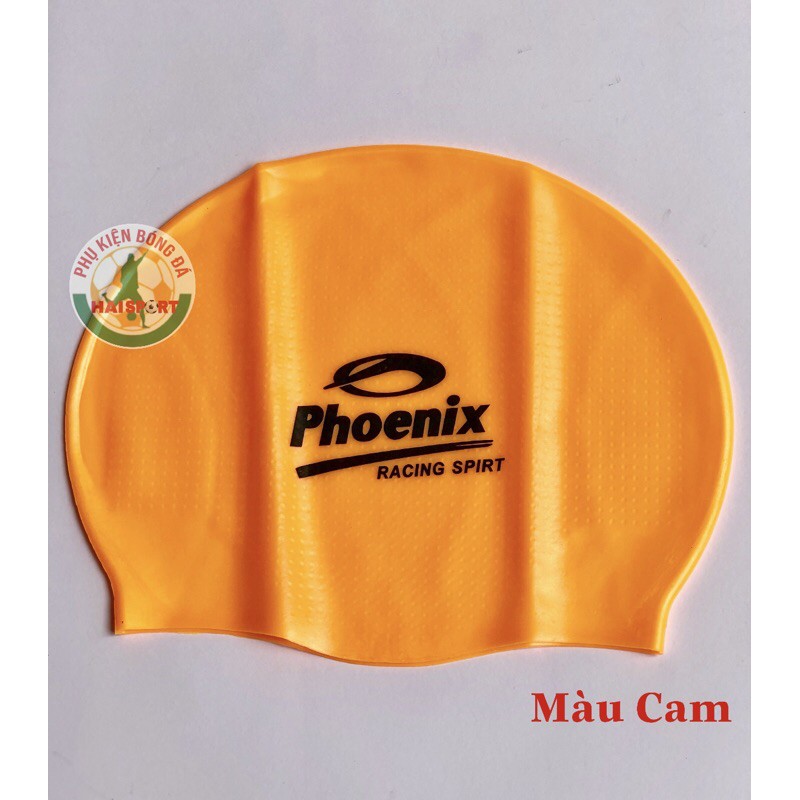 Mũ bơi Phoenix chống thấm nước hiệu quả -Nón bơi Phoenix ( Đủ màu )