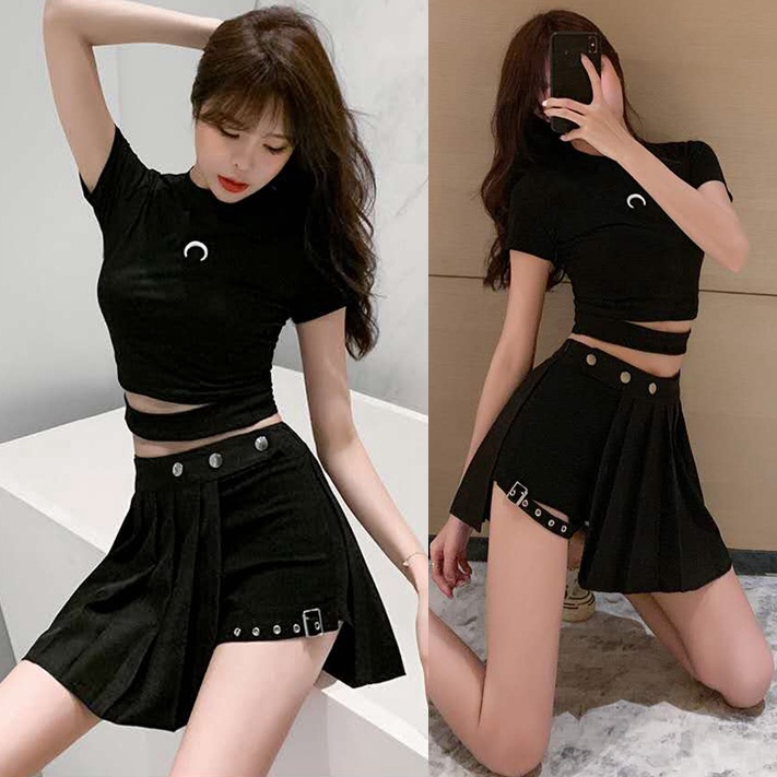 Chân Váy Ngắn Xếp Ly Giả Váy Xếp Ly Dành Cho Nữ Khiêu Vũ