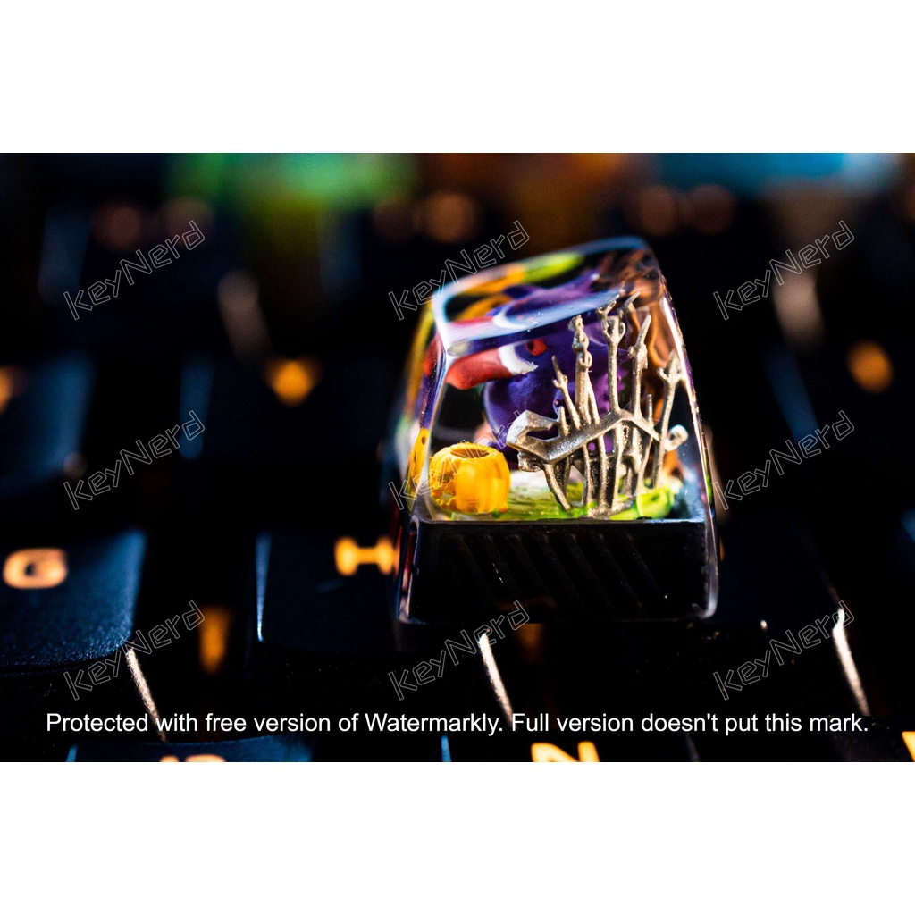 Keycap resin pokemon - nút bàn phím cơ - artisan