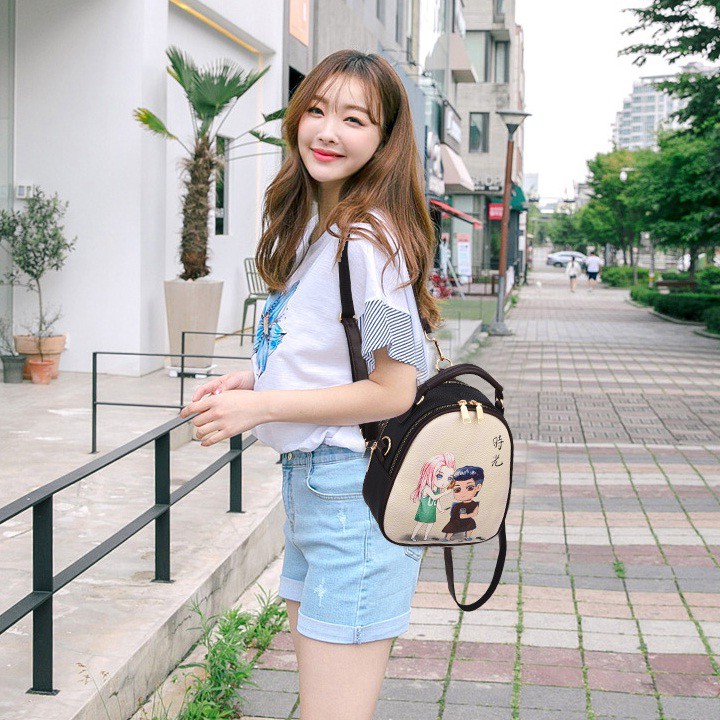 Balo Mini Da Nữ, Vừa balo vừa túi