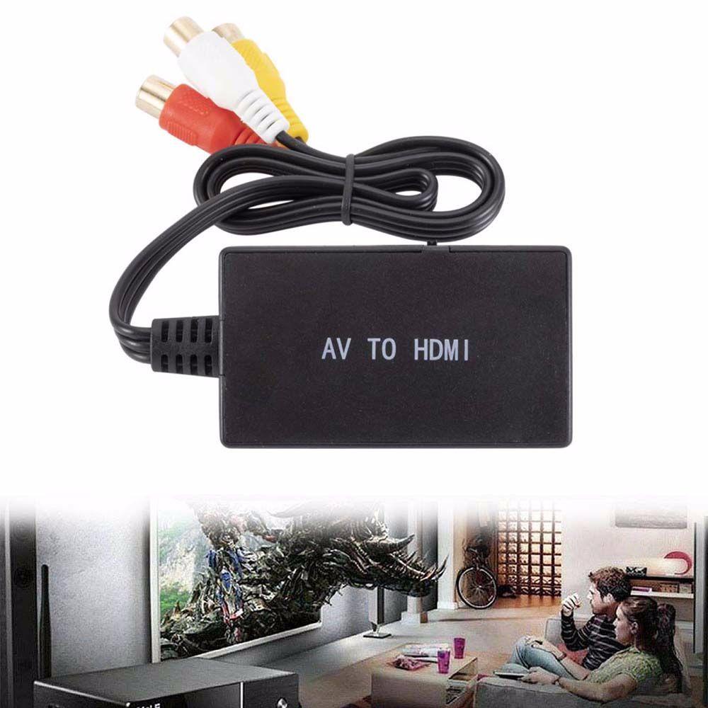 AUGUSTINA Cáp ChuyểN ĐổI RCA Sang HDMI AV2HDMI HD VHS VCR DVD HD AV / RCA