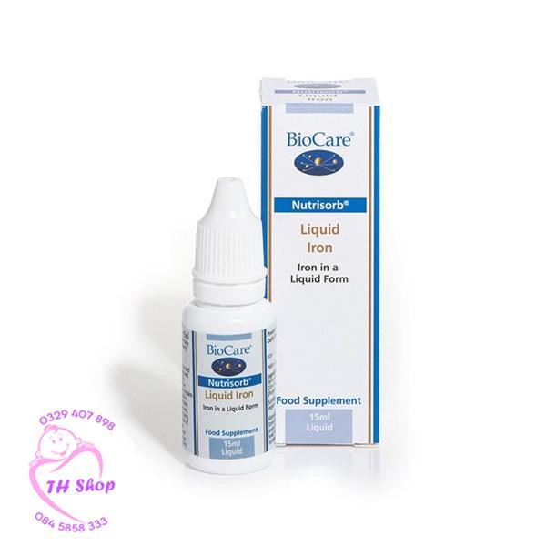 Kẽm Biocare Zinc Cho Trẻ Từ Sơ Sinh 30ml Uk