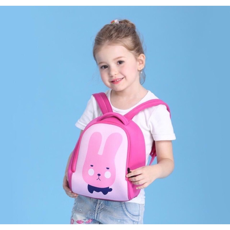 Balo UEK thỏ hồng chính hãng siêu nhẹ kèm ví