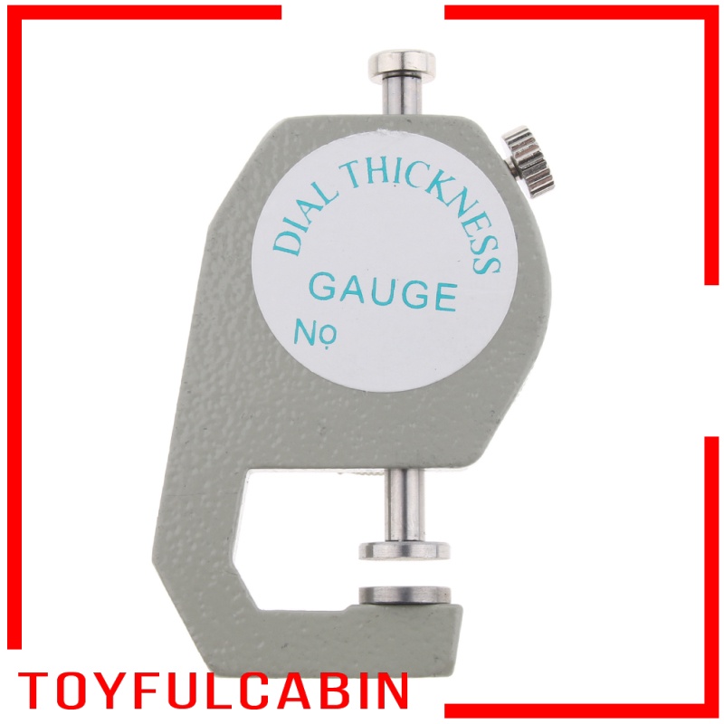 Thước Đo Độ Dày 0-10mm Chuyên Dụng Cho Đồ Trang Sức / Da / Kim Loại