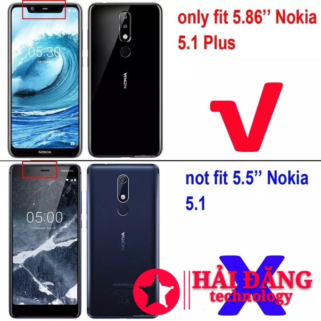 Cường Lực Nokia X5 - Nokia 5.1 Plus