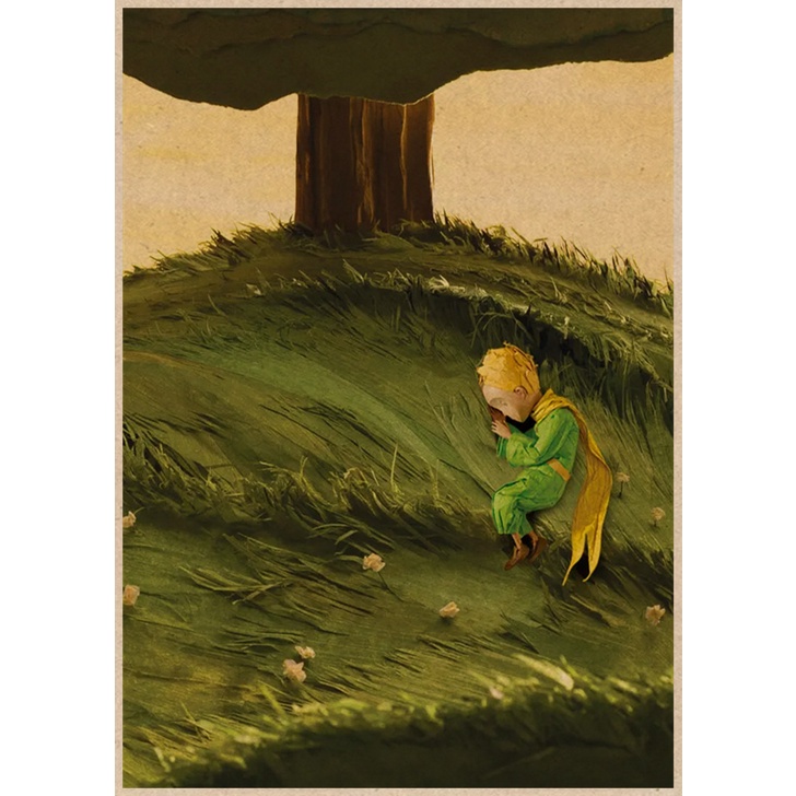 Poster Phim Le Petit Prince Trang Trí Phòng Khách / Quán Bar Chất Lượng Cao MS: 324