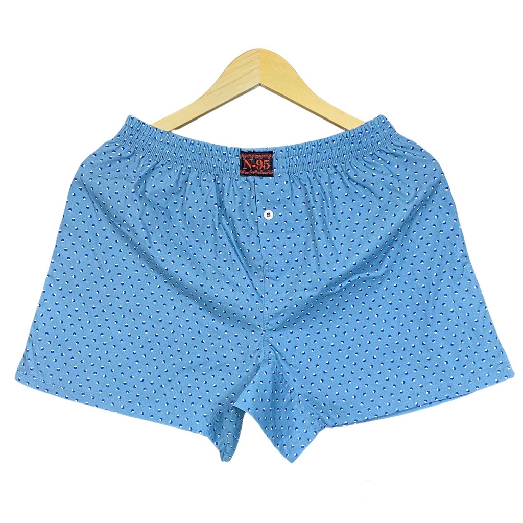 Quần đùi nam cao cấp, quần ngủ nam kate thái không túi