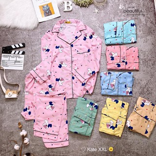 Đồ bộ pijama kate thái size 60-80kg
