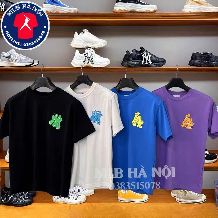Áo Thun tay ngắn Áo phông cộc tay nam nữ chính hãng MLB Like Hàn Quốc