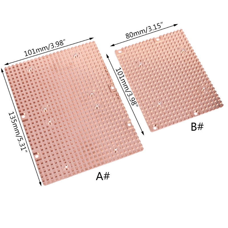 Bang♥Ultra Thin Pure Copper Heatsink Cooler Hard Disk Heat Sink Thermal Pad for M.2