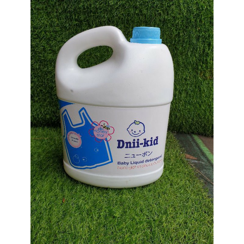 Nước Giặt Xả Dnii-Kid Can 3600ML Siêu Thơm,Siêu Tiết Kiệm [Hàng Việt Nam,Chất Lượng Cao]