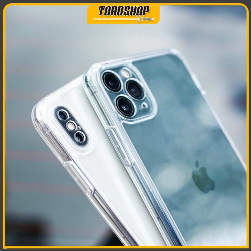 Ốp lưng trong mica LIKGUS không ố bảo vệ camera Iphone Xs Max/11/11 Pro Max/12 Pro/12/12 Pro Max,7Plus