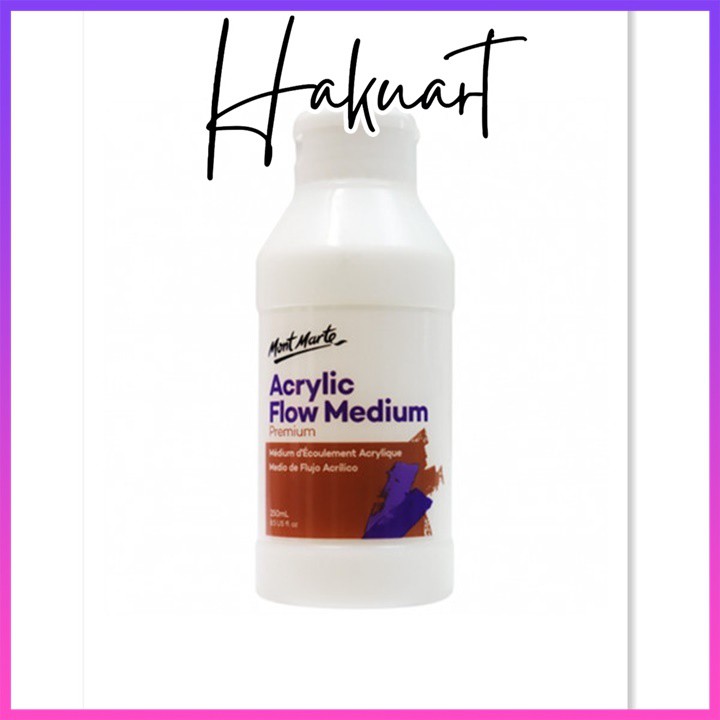 Dung môi pha màu Acrylic MONT MARTE 250ml - Họa cụ Hakuart