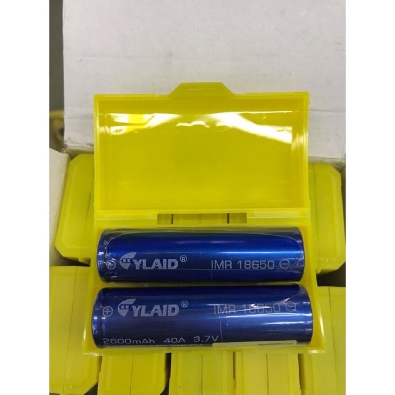 Pin sạc 18650 Cylaid Xanh 2600Mah Xả 40A. Chuẩn chính hãng(1 viên)