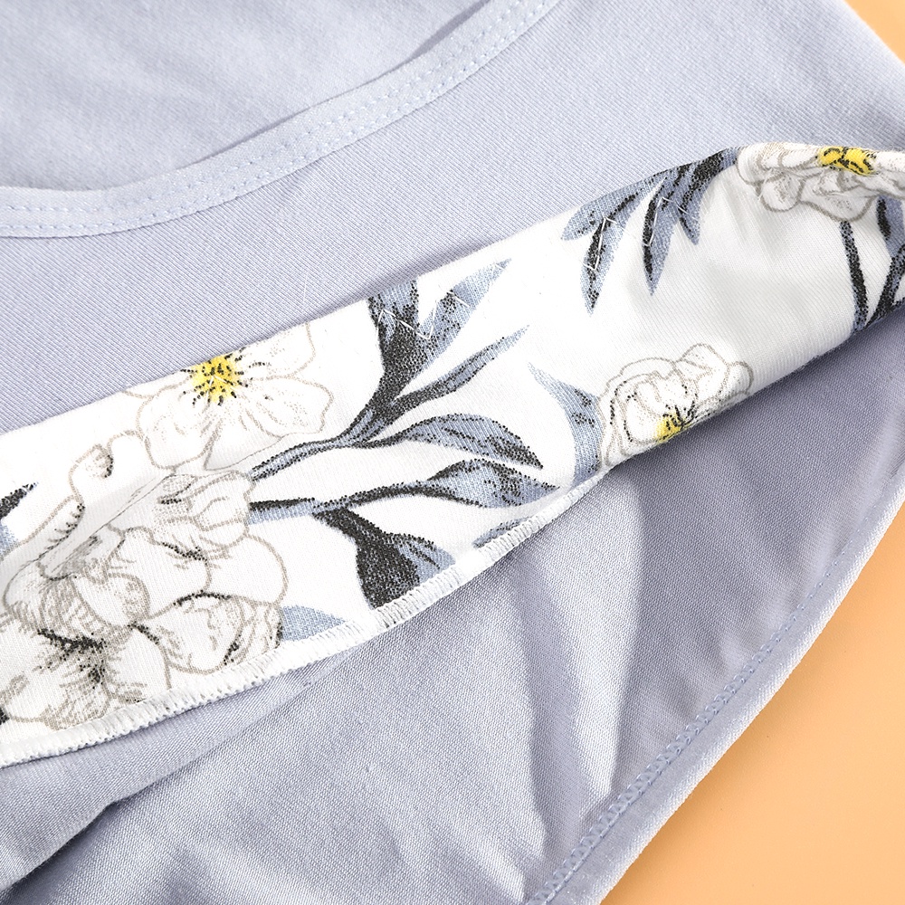 Quần lót AIJOLEN vải cotton thoáng mát lưng cao cỡ lớn M-2XL dành cho nữ