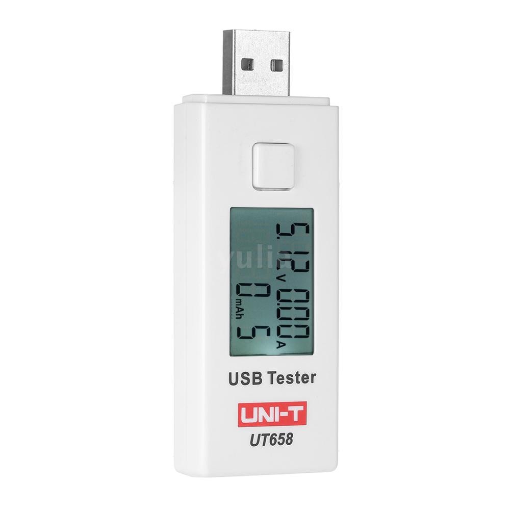 Vôn kế dạng USB chữ U có màn hình LCD kỹ thuật số DC3-9V 0-3A