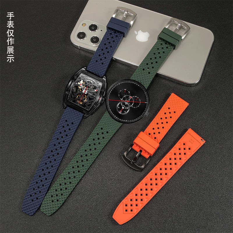 Substitute CIGA Design Xijia Hollow Mechanical Watch Z MY Series Wine Barrel Rubber Silicone Watch Band Male