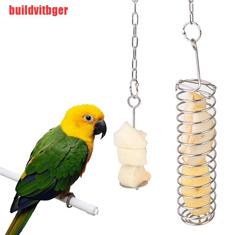 {buildvitbger}Chicken Parrot bird Hanging feeder IDS