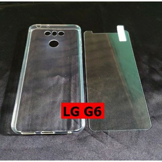Bộ cường lực + ốp lưng G6, G7, V30, V20 Silicon Siêu Rẻ