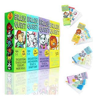 Đồ chơi-Bộ thẻ học thông minh của Mỹ BRAIN QUEST - Độ tuổi nhỏ 2-6y