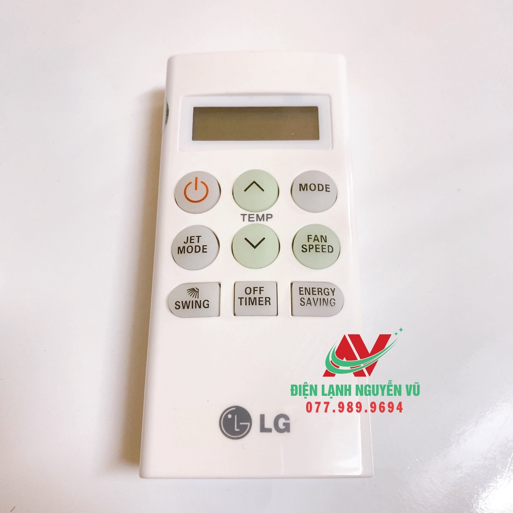 Điều khiển  máy lạnh LG Inverter ngắn