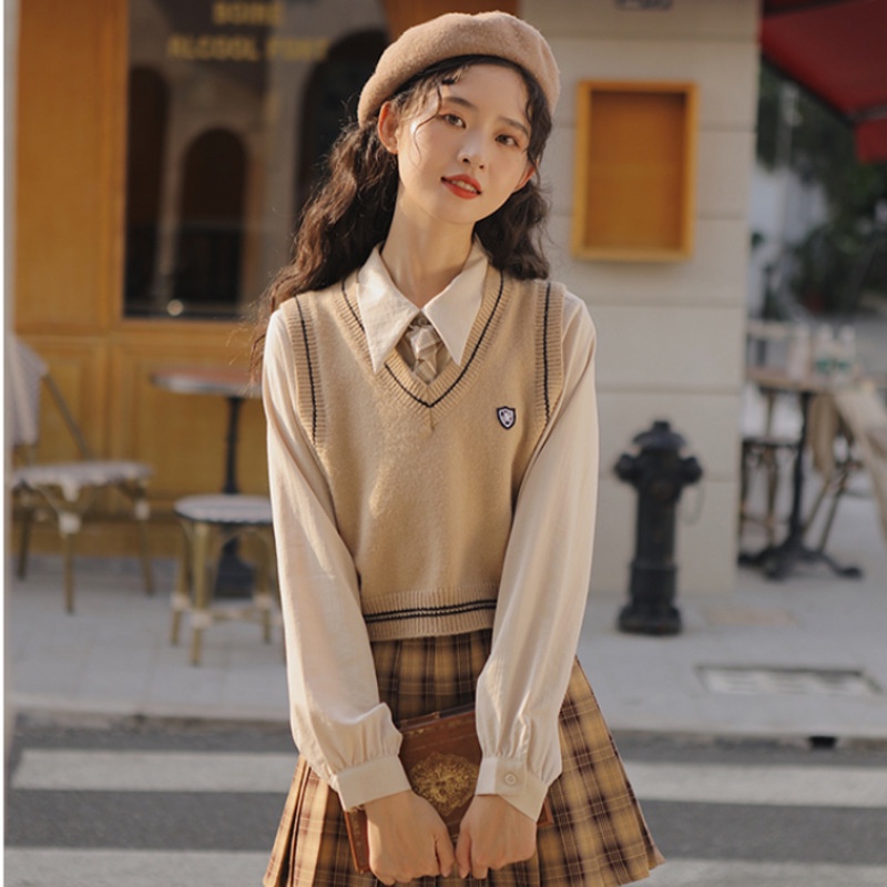 Áo Len Không Tay Phong Cách Hàn Quốc Thời Trang Cho Nữ OOP131