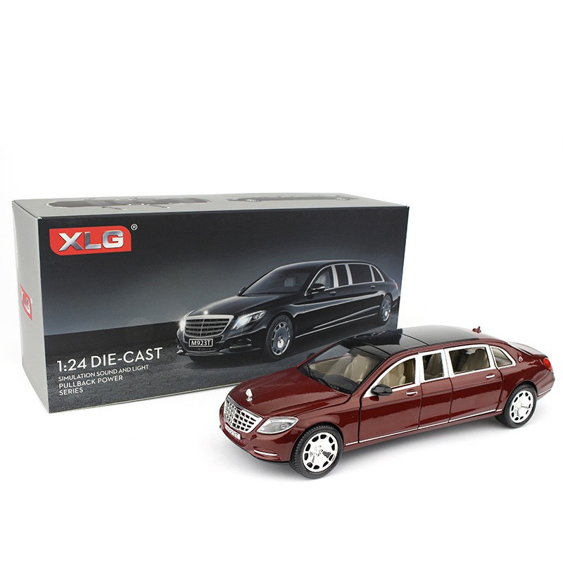 Mô hình xe ô tô Mercedes Maybach S600 tỉ lệ 1:24 hãng XLG