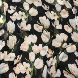 Ren gân hoa bông to 3m kèm ghim cài