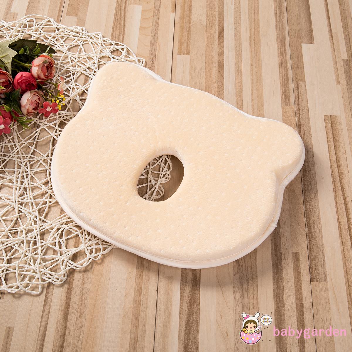 Gối Ngủ Cotton Mềm Chống Dẹt Đầu Cho Bé