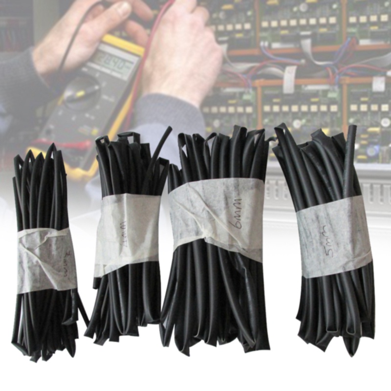 Set 4 Ống Co Nhiệt Polyolefin 3mm 4mm 5mm 6mm