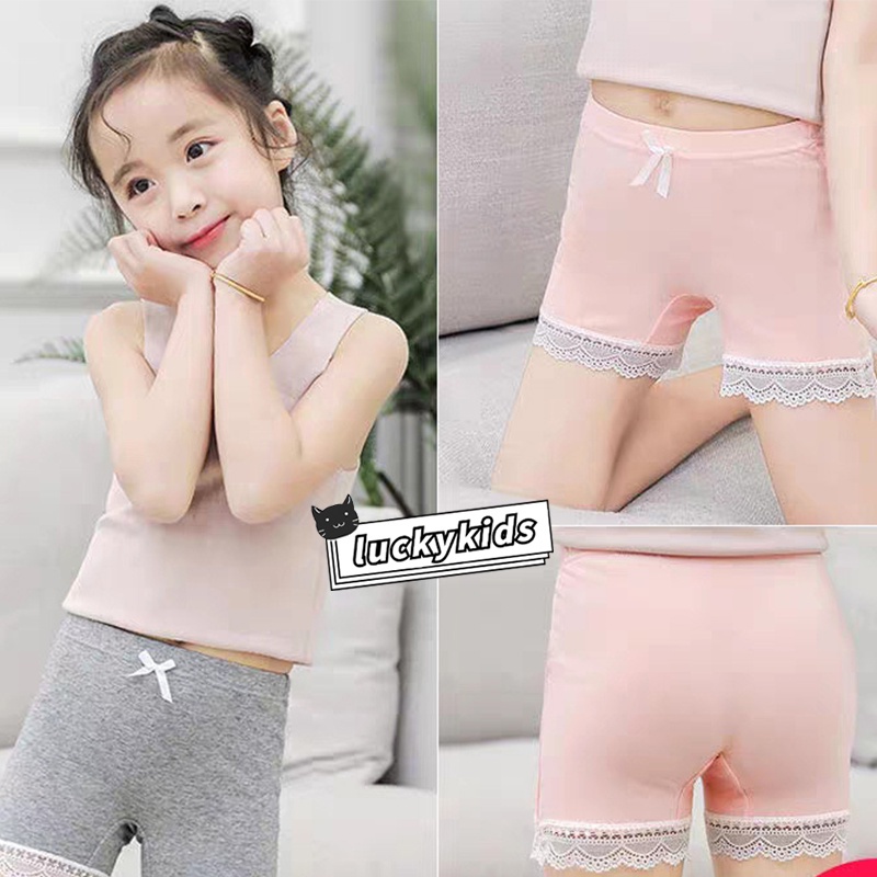 Quần short mặc trong váy chất Cotton thoải mái