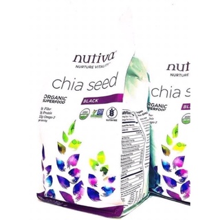 Hạt chia hữu cơ nutiva 1.36kg date 2024
