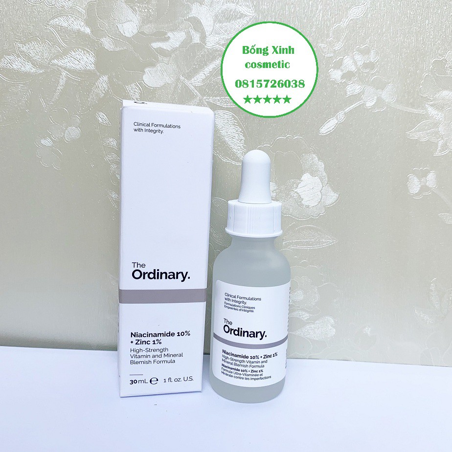 Tinh chất Niacinamide 10% + Zinc 1% - The Ordinary | BigBuy360 - bigbuy360.vn