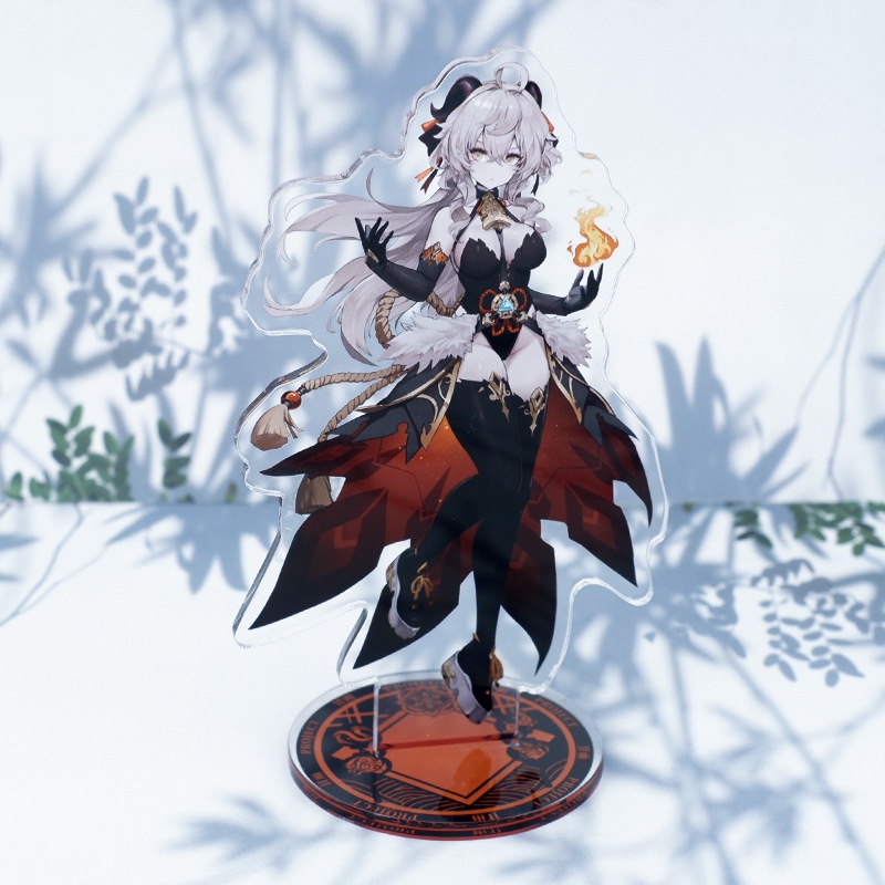 Mô hình Standee nhân vật GANYU Genshin Impact game chibi tượng mica trang trí