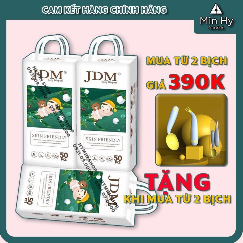 Bỉm quần JDM 50 miếng size M/L/Xl/XXL
