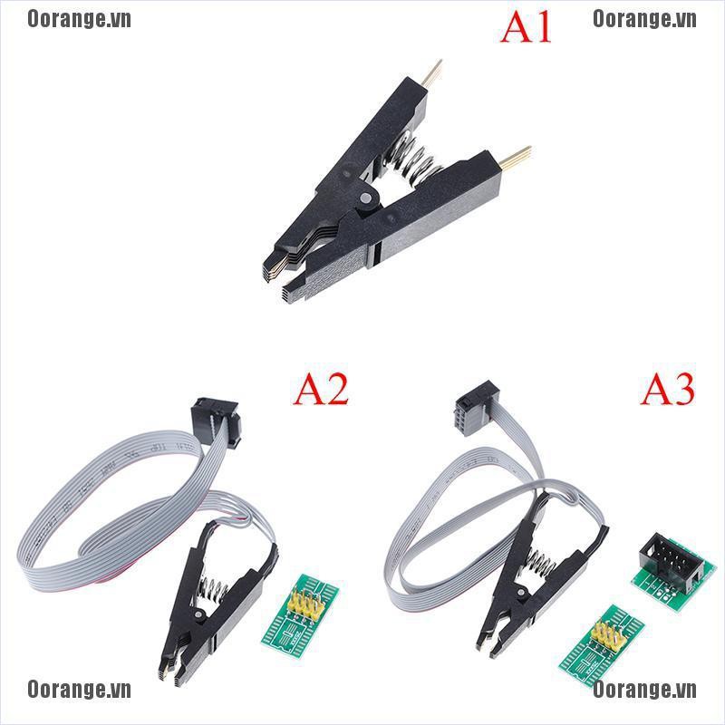 Kẹp Thử Điện Soic8 SOP8 USB EEPROM 93CXX / 25CXX / 24Cxxx Chất Lượng Cao