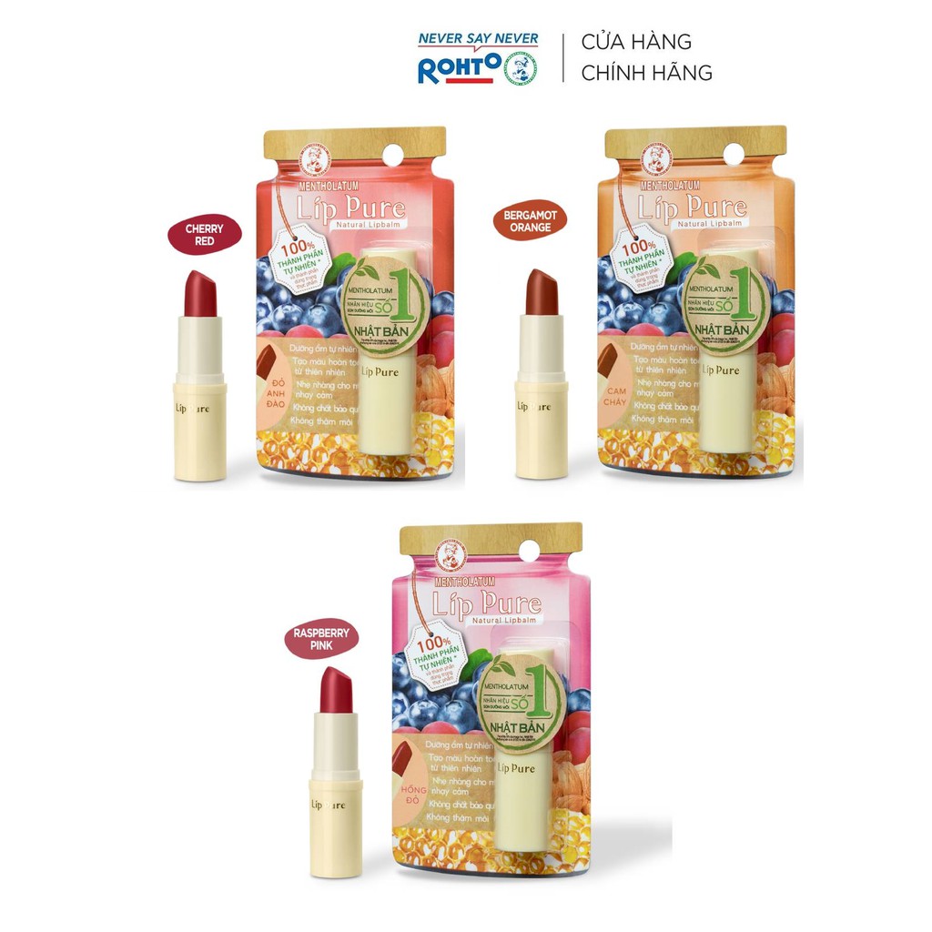 Son dưỡng có màu thành phần tự nhiên Lip Pure Color 3.8g | BigBuy360 - bigbuy360.vn