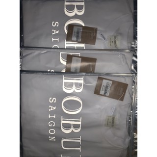 TEE BOBUI / áo bobui phản quang trắng