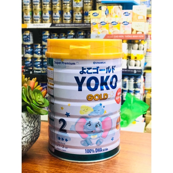 Sữa bột YoKo đủ số 1,2,3 850g