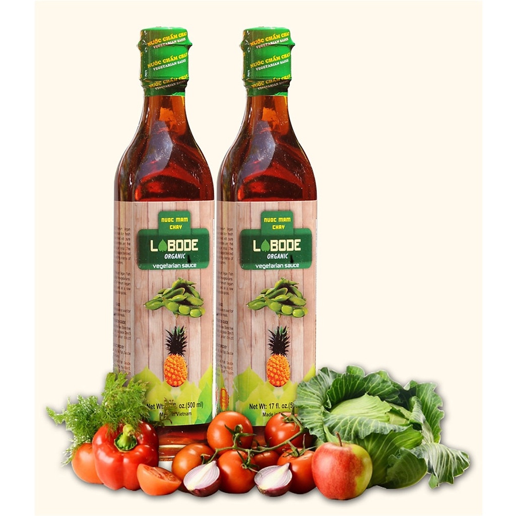 Nước mắm chay Labode 500ml xuất khẩu