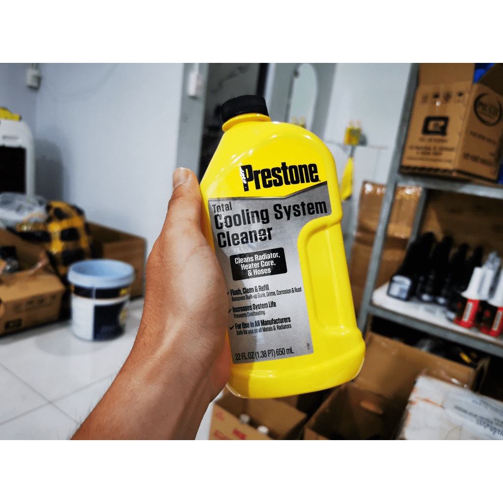Dung Dịch Vệ Sinh Làm Sạch Két Nước Xe Prestone Radiator Flush Cleaner 650ml