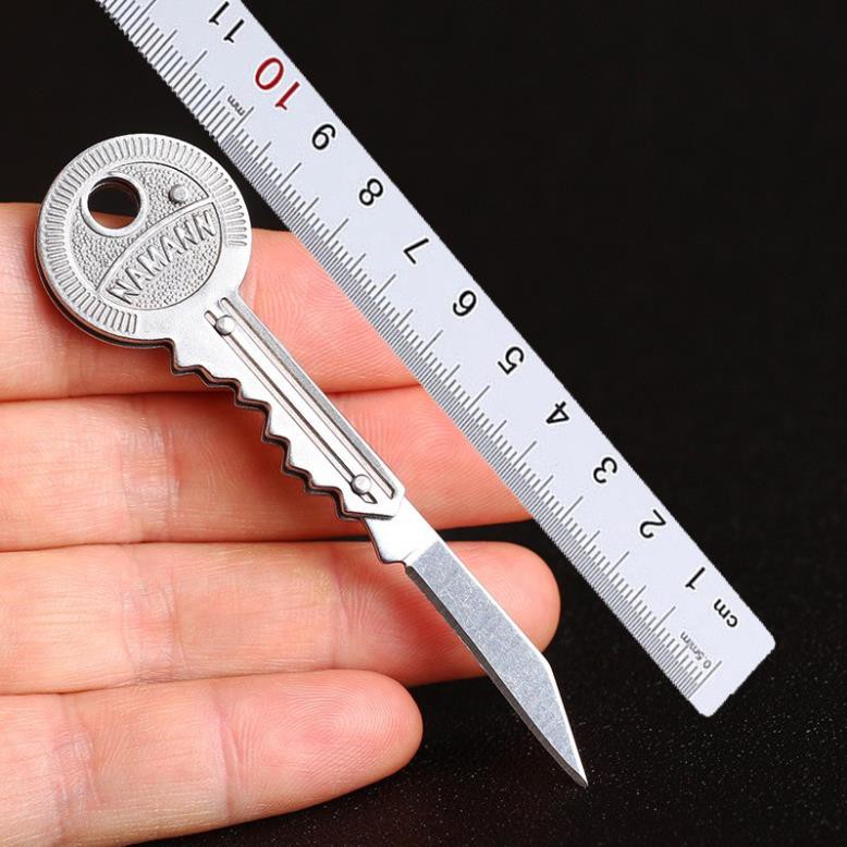 Dao Cát Trái Cây Treo Móc Khóa Chìa Khóa Tròn - Thích Hộp Treo Chùm Chìa Khóa - Lưỡi Dao Sắc Bén - Chất Lượng Cao