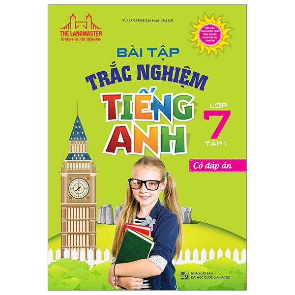 Sách - Bài Tập Trắc Nghiệm Tiếng Anh - Lớp 7 - Tập 1 (Có Đáp Án)