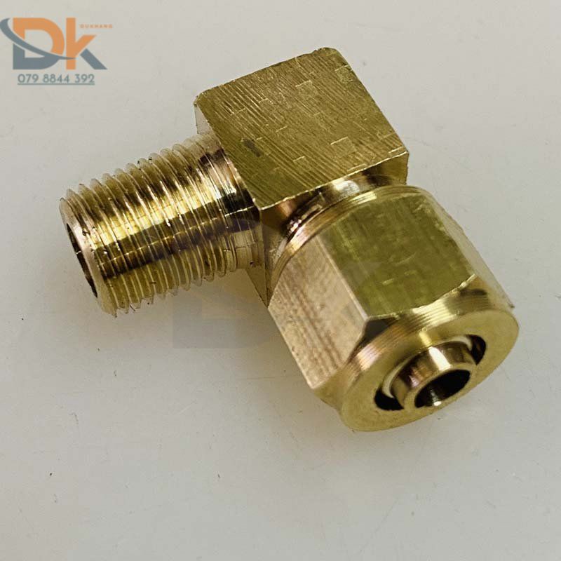 Co thau siết ống ren ngoài - Co ren ngoài siết ống