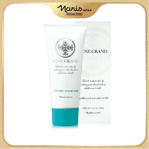 Sữa rửa mặt Naris Acne Grand Medicated Creamy Wash 100g