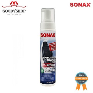 Dung dịch vệ sinh vải nỉ ghế ô tô sonax alcantara 206141 250ml goodyshop