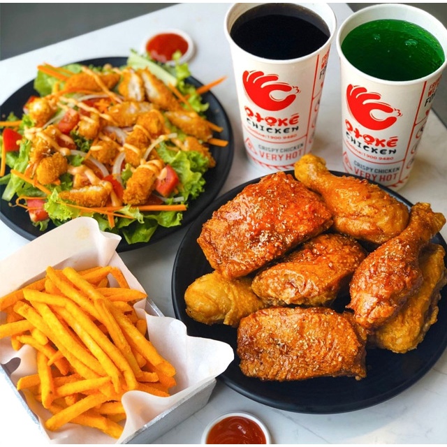 HCM, Đồng Nai [Evoucher] Phiếu quà tặng Otoké Chicken 300k