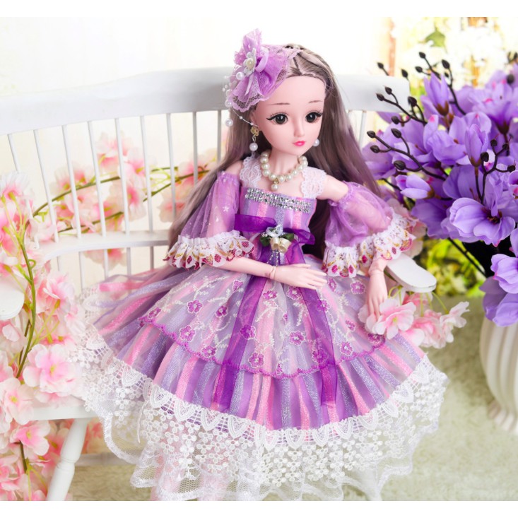 Mẫu váy đầm công chúa cho búp bê 1/3 (60cm) ms36-42 Sunnydoll