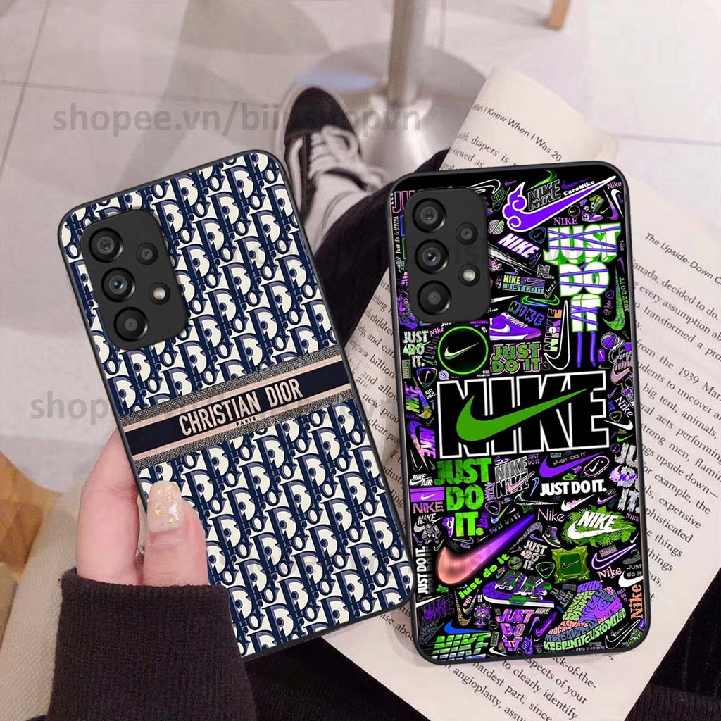 Ốp Samsung A13 / A23 / A53 in hình thương hiệu nhiều màu sắc thể thao cá tính thời trang